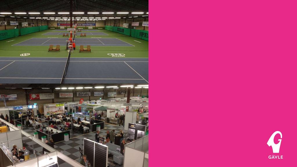 GTK-hallen En tennishall i området Gavlehov. Arenan ligger granne med Gavlerinken. Kontakt: 026-10 78 70 gtk@telia.