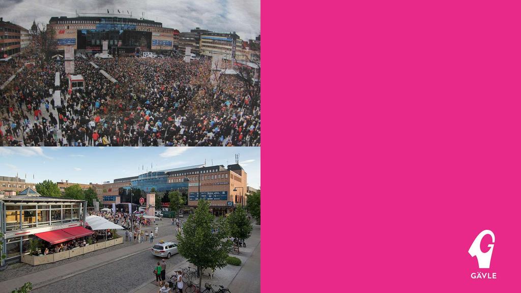 Stortorget Detta torg mitt i Gävle city är perfekt för arrangemang såsom marknader, mässor eller uppträdanden.