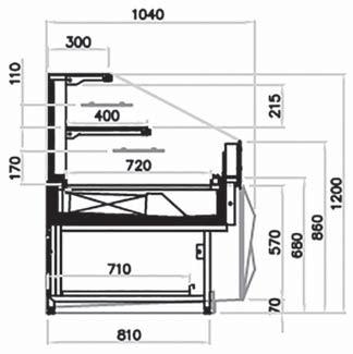 material /m 350:- Gallerhylla 2-plan rostfri /m 1 200:- Solid hylla 2-plan rostfri