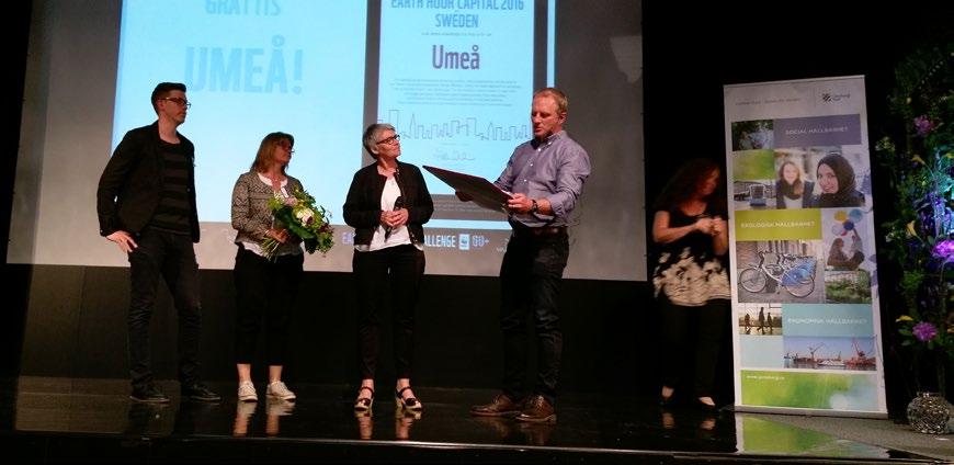 ESKILSTUNA FINALIST FÖR TREDJE GÅNGEN Eskilstuna fick en hedrande finalistplats i Earth Hour City Challenge 2016 och var även finalist 2014 och 2015. Vad har varit mest intressant och lärorikt?