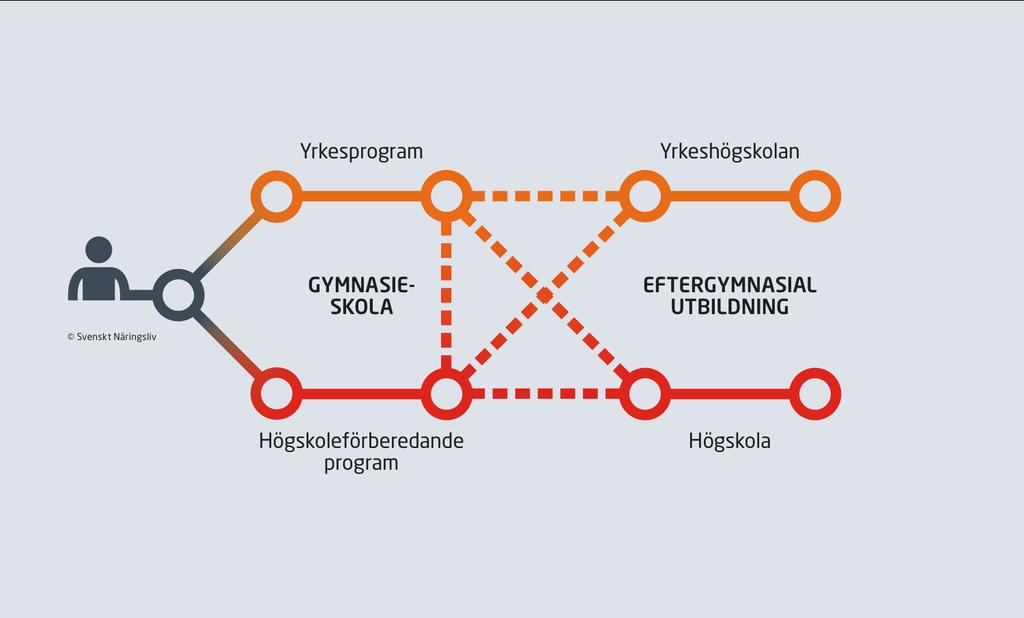 Utbildningsvägar för