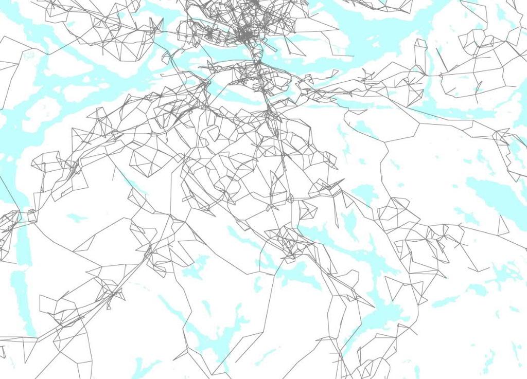 Nätverken har utvecklats i två steg inom projektet. Skälet att ta det i två steg är att under projektets gång har kvaliteten på NVDB ökat vilket gjort att vi ansåg ett omtag nödvändigt.