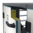 Utformade för minimalt värmeläckage GÅNGJÄRN Smidig