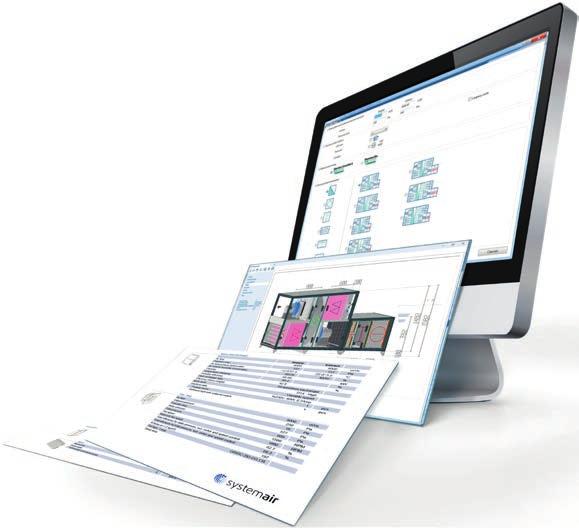 KONFIGURERA GENIOX MED SystemairCAD Geniox konfigureras enkelt med hjälp av SystemairCAD, ett konstruktionsprogram som garanterar att varje aggregat kommer att fungera optimalt.