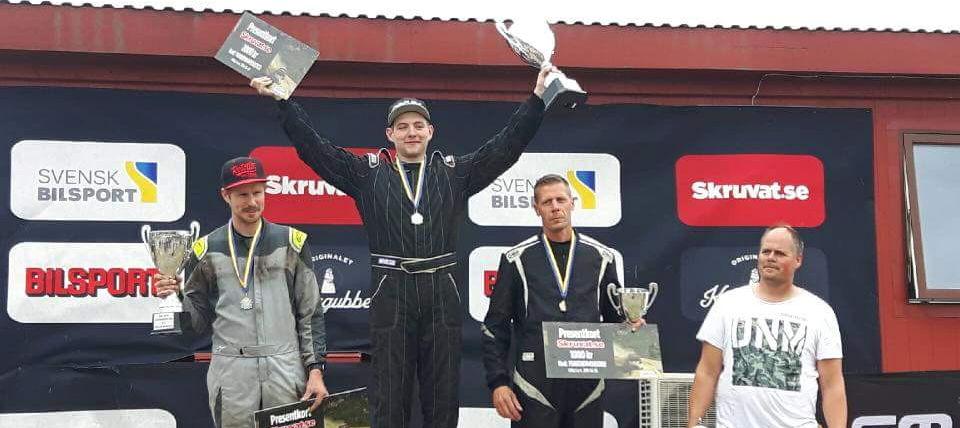 SM- och EZ-GULD till Mattias Andersson! Under SM-veckan i Helsingborg slog Mattias till och tog guld i crosskart 650cc.