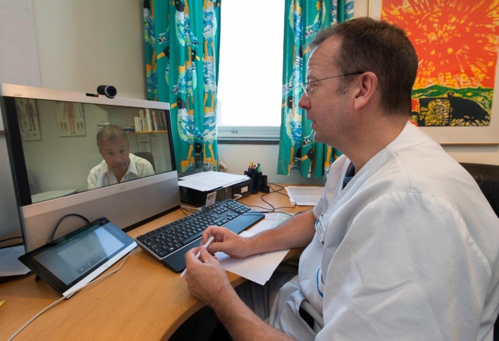 Neurologikonsultation på distans (Parkinson 2015) Rätt patienter till Karolinska!