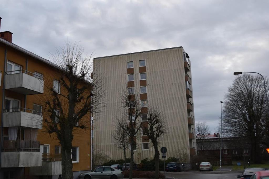 Bostadshus, Storgatan A-C Tre höga bostadshus som kan