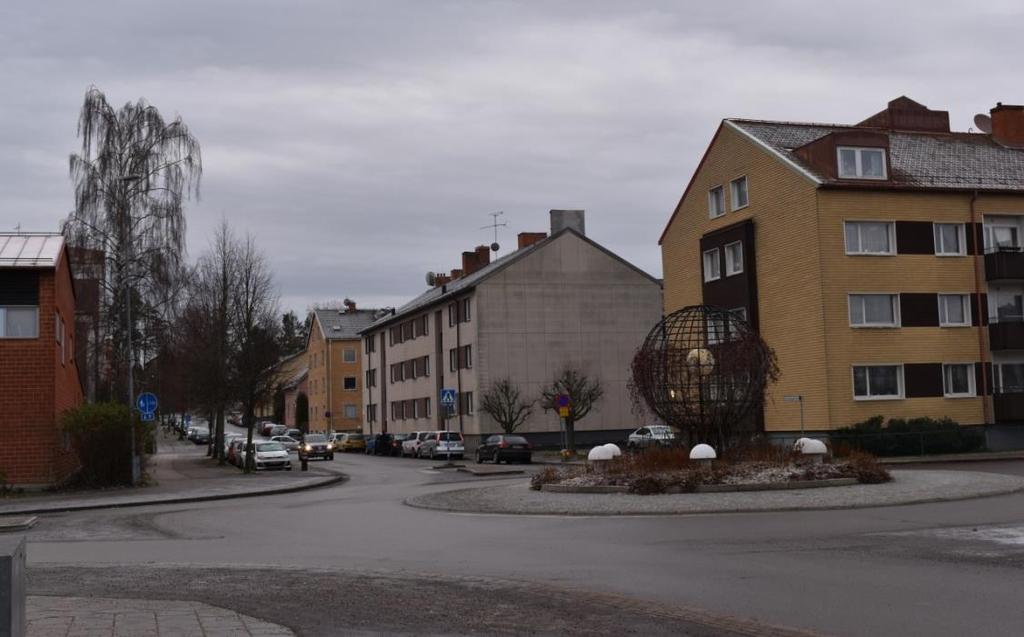 Husfasad, väggalvel, Djulögatan/Kungsgatan En bra yta att gestalta som