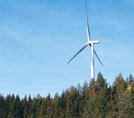 projekt slutförda under räkenskapsåret Affär med Munich Re I juli slutfördes Eolus hittills största affär med en enskild kund då 14 vindkraftverk (30 MW) med en beräknad årlig produktion på cirka 80