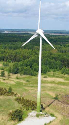 Vid utgången av räkenskapsåret 2012/2013 bedrevs förprojektering av cirka 170 vindkraftverk med en effekt om 430 MW.