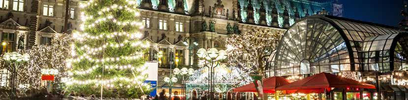 Lübeck & Hamburg julmarknad 4 dagar 2 895:- En kombinationsresa där vi besöker julmarknaderna i Lübeck och Hamburg.