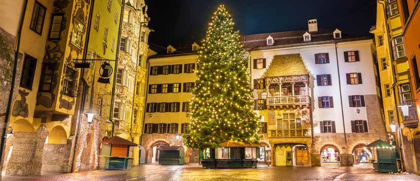 6 dagar fr 8 495:- Tyrolen julfirande i Innsbruck Låt årets julfirande nå nya höjder och följ med oss till Alperna! På denna resa bjuds vi på storslagen natur med fantastiska vyer.