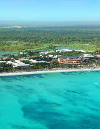 Vi bor sju nätter på femstjärniga Barceló Bávaro Beach Punta Cana, beläget på stranden där sol, hav och god mat varvas med drömgolf på resortens egen golfbana.