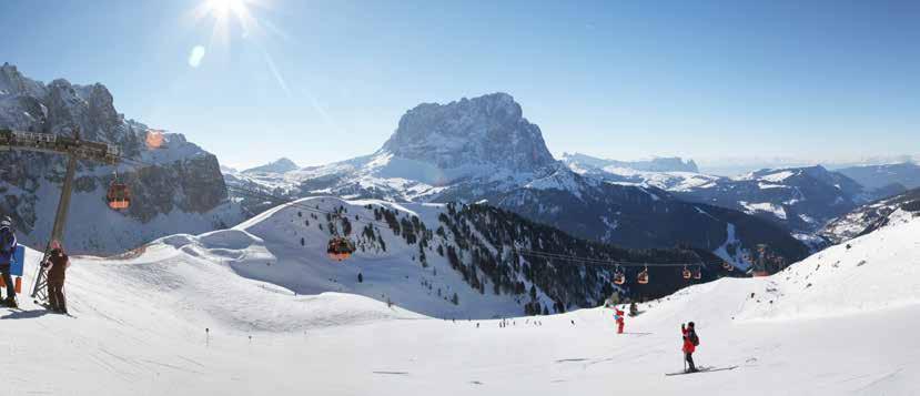 8 dagar fr 9 995:- Skidor Dolomiterna åk skidor i italienska alperna Italienska alperna är avkopplande, utmanande, vackra och soliga på samma gång.