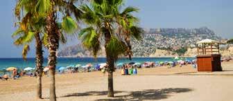 I Calpe finns det också många fina sandstränder som har fått utmärkelsen blå flagg för sin renlighet och sina många faciliteter. Dag 1. Hemorten Calpe Vi flyger till Alicante.