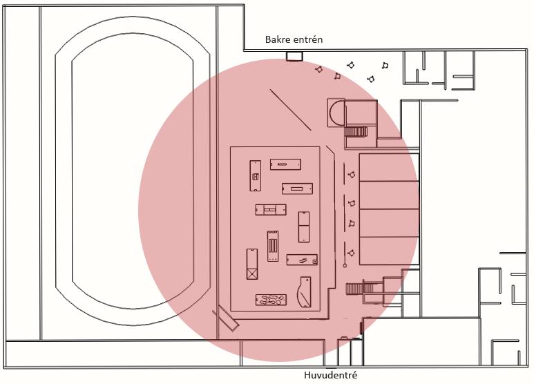 Jag anser att platsen är intressant att arbeta med för att jag inte hittat tidigare studier om wayfinding i den här typen av miljöer, och att det då är relevant för att komplettera befintlig kunskap.