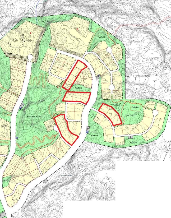 Småkvarter I december 2017 antogs en ändring av detaljplanen, vilken möjliggör byggnation av antingen sammanbyggda eller friliggande bostäder på fyra områden.