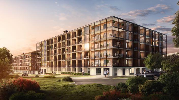 Pågående försäljning Brf Solhagaparken, Huddinge (Etapp I) o Förvärv 50 % 2017 från NCC Building som innehade