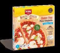 31 Mini Pizza Margherita, 280 g (4 x 70 g) ENERGI kj 1044 kcal 248 5,3 g 2,6 g 43 g 1,9 g 3,4 g 5,3 g 1,5 g Ingredienser: vatten/vann/vand, mozzarella ost (mjölk/melk) 21%, tomatpuré 21%,