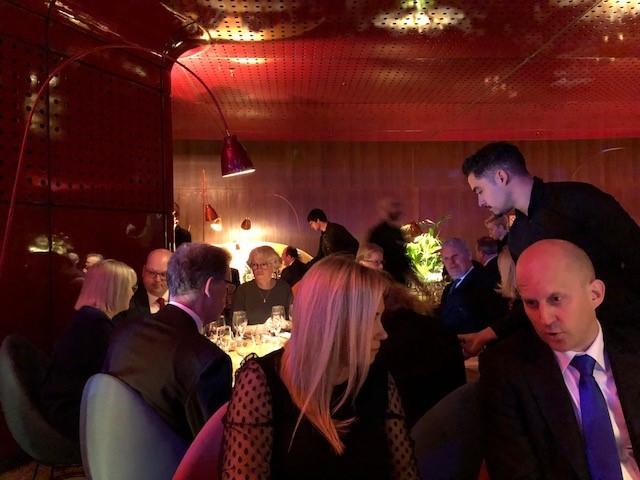 Dagen och kvällen avrundades med en middag för samtliga deltagare samt ambassadören Lars-Hjalmar