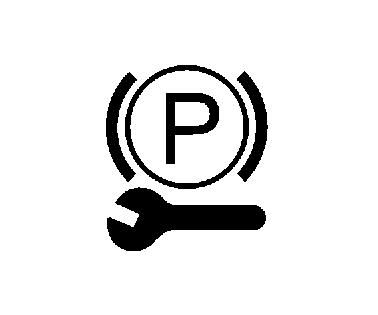 INSTRUMENT OCH REGLAGE 129 Servicelampa för elektrisk parkeringsbroms I vissa bilar ska servicelampan för den elektriska parkeringsbromsen tändas kort när bilen är i läget ON/RUN (På/ Kör).