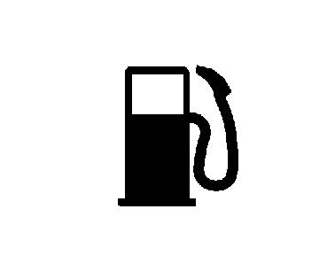Varningslampa för låg bränslenivå Autostoppläge (Extrautrustad panel) INSTRUMENT OCH REGLAGE 133 Om lampan fortsätter att lysa och bilen inte startar kan det tyda på ett fel i stöldskyddssystemet.