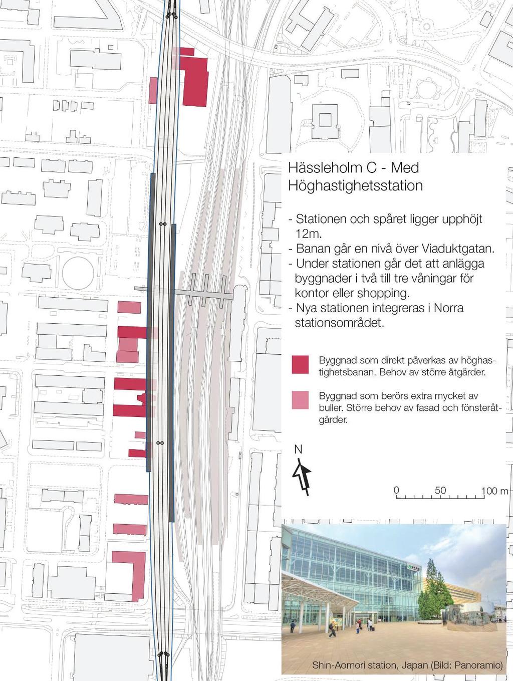 Stegvis utbyggnad av Södra stambanan Höghastighetsbana delen Lund - Hässleholm