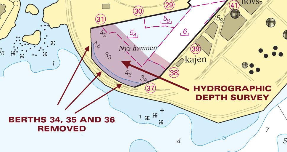 16 Sjöfartsverket, Norrköping. Publ. 9 januari 2013 Sydöstra Östersjön / South-Eastern Baltic 8360 (T) Sjökort/Chart: 7 Polen. Sydöstra Östersjön. OSO om Baltic Beta.