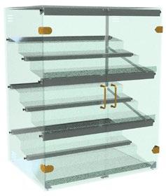 KONDITORISKÅP 400 Maximera din exponering med konditoriskåpet i klar akryl.