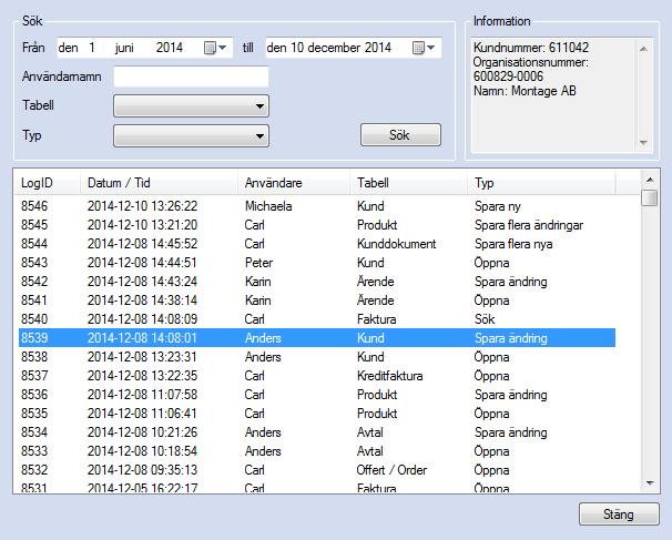 EconExact Manual - Processknappar Figur 155.