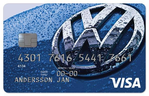 Volkswagen Försäkring Volkswagenkortet VISA Privat Företag Volkswagen Försäkring är skräddarsydd för din Volkswagen.