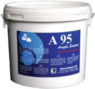 A95 Akrylbaserat tätningsmedel för ventilationskanaler och rörgenomgångar.