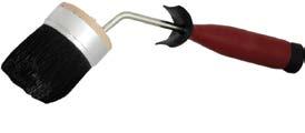 Måleriverktyg Vinkelpensel 70 mm Vinkelpensel av högsta kvalitet för målning framförallt med lösningsmedelsburen färg. Penseln har kraftiga borst och ett greppvänligt träskaft.