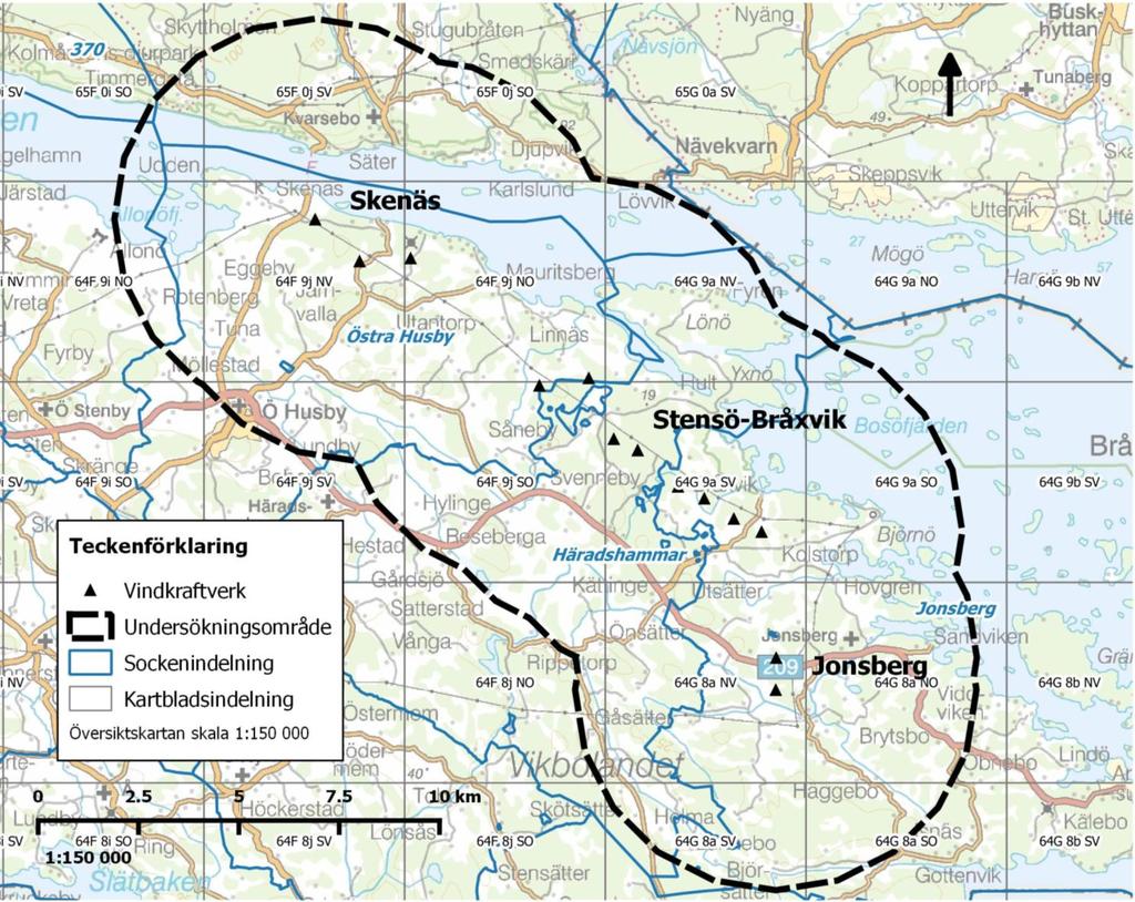 Figur 2. Projekt Vikboland Vind.