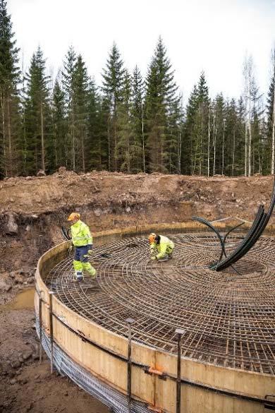 Utvecklings och förvaltningsintäkter, mkr 1 5 Avyttrade projekt ackumulerat, MW 4 3 2 1 Externa förvaltningsuppdrag ackumulerat, MW 6 5 4 3 2 1 Segment Utveckling och förvaltning Mkr Kv2 218 Kv2 217