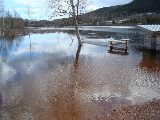 Bilder från Stråsjö Text och foto: Helmuth Klingenberg Vilken översvämning det