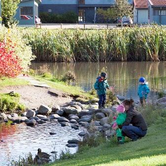 Nyttan av grönstrukturen märks på