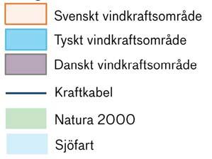 Planeringen i respektive land kan påverka olika nationella intressen, så länderna bör samverka i gränsöverskridande frågor. Figur 15.