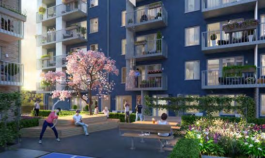 Hållbarhetsagenda Happy neighbourhoods for the many Koncernmål: Happy neighbourhoods for the many År 2020 ska 50 procent av Bonavas produktionsstartade bostäder tillhöra det prisvärda segmentet.
