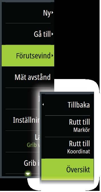 Om en rutt följs under tiden som en ny hämtas kommer den att följas tills navigeringen avslutas.