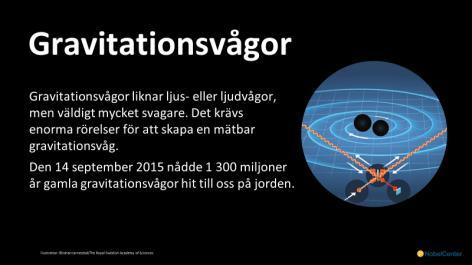 Årets fysikpristagare Nobelpriset i fysik 2017 går till Rainer Weiss, Barry C. Barish och Kip S. Thorne för avgörande bidrag till LIGO-detektorn och observationen av gravitationsvågor.