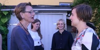 Vid flera tillfällen under året har Maktsalongen träffat socialförsäkringsminister Annika Strandhäll för att samtala om hur politiken och