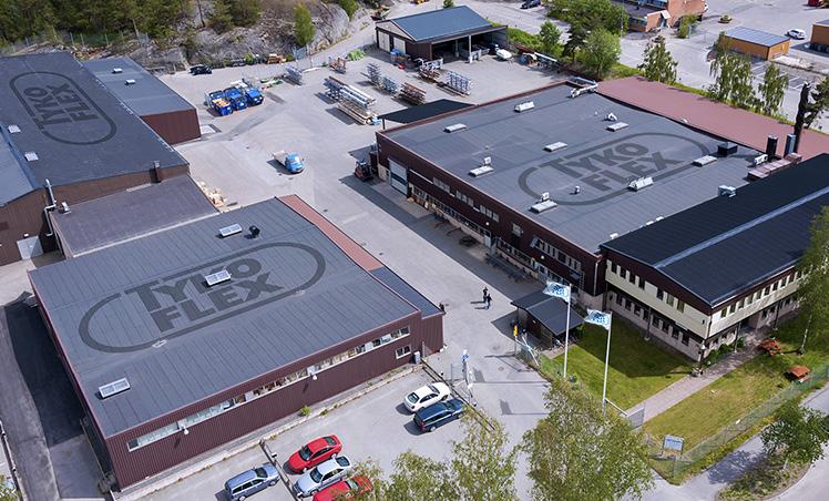 Tykoflex är ett familjeägt svenskt företag med fabrik och huvudkontor i Tyresö, 20 km söder om Stockholm.