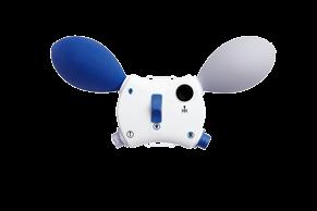 Konnektor med bra handtag som gör katetern lätt att hantera.