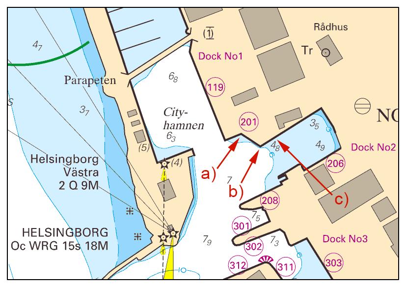 2016-04-14 13 Nr 594 Helsingborgs hamn WSP Sverige AB. Publ. 13 april 2016 Kattegatt * 11086 Sjökort: 92, 923 Sverige. Kattegatt. Laholmsbukten. Halmstad redd.