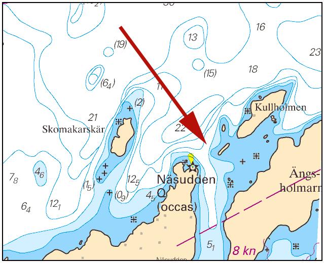 2016-04-14 5 Nr 594 Näsudden, Utö Sjöfartsverket, Norrköping. Publ. 13 april 2016 * 11106 Sjökort: 6162, 6171 Sverige. Norra Östersjön. Nynäshamn. Fyren Brunnsviksholmen.