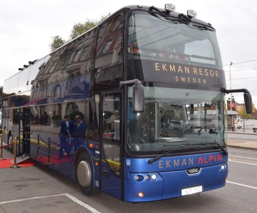 Resorna omfattar en eller två dagar och de görs med någon av de bussar som systerföretaget EkmanBuss Flexibussitet har.