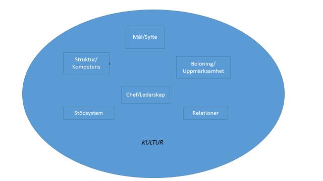 Er egen arbetsmiljö Mål / Syfte Omvärld Struktur / Kompetens Stödsystem Chef