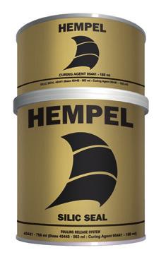 Hempel s FALL 2 Applicering på gammal bottenfärg i bra skick enkel övergång till 1. Silic Seal 2. Tiecoat 3.