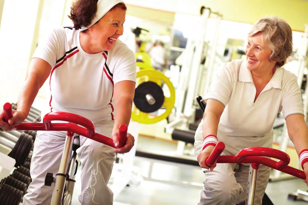 Seniorgym På Rehab City Lidingö kan du träna upp din styrka, kondition och balans. Vid första tillfället bokar du tid hos en sjukgymnast/fysioterapeut som gör en medicinsk bedömning.